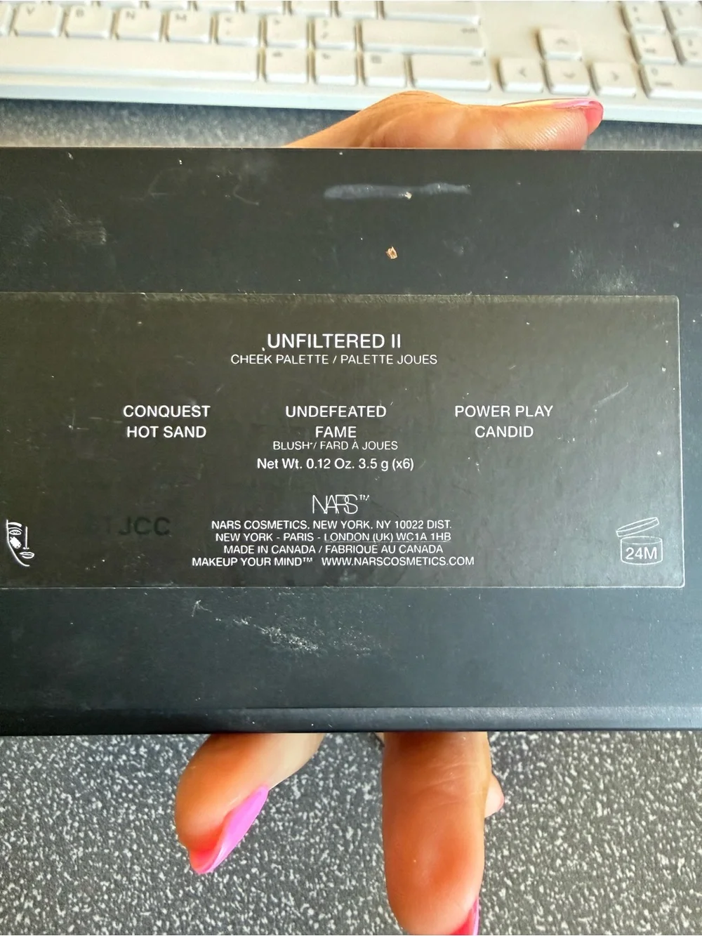NARS Blush & Highlight Palette — Pink and Peach Tones